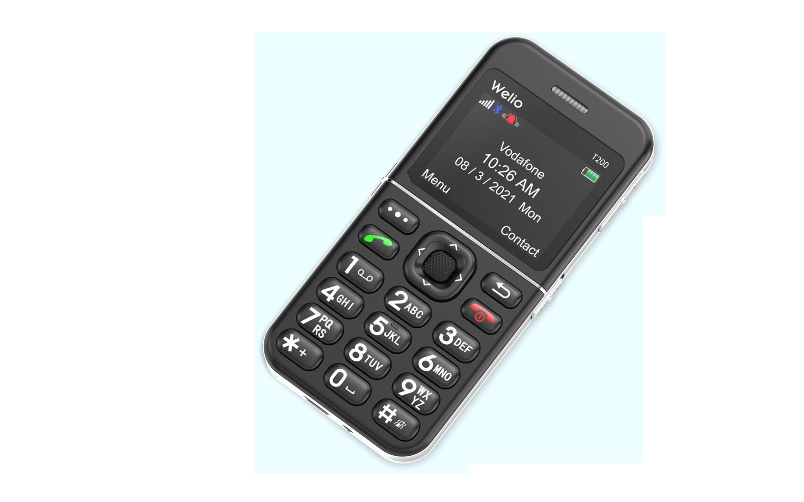 WKEY T200 Tuşlu Cep Telefonu Kameralı